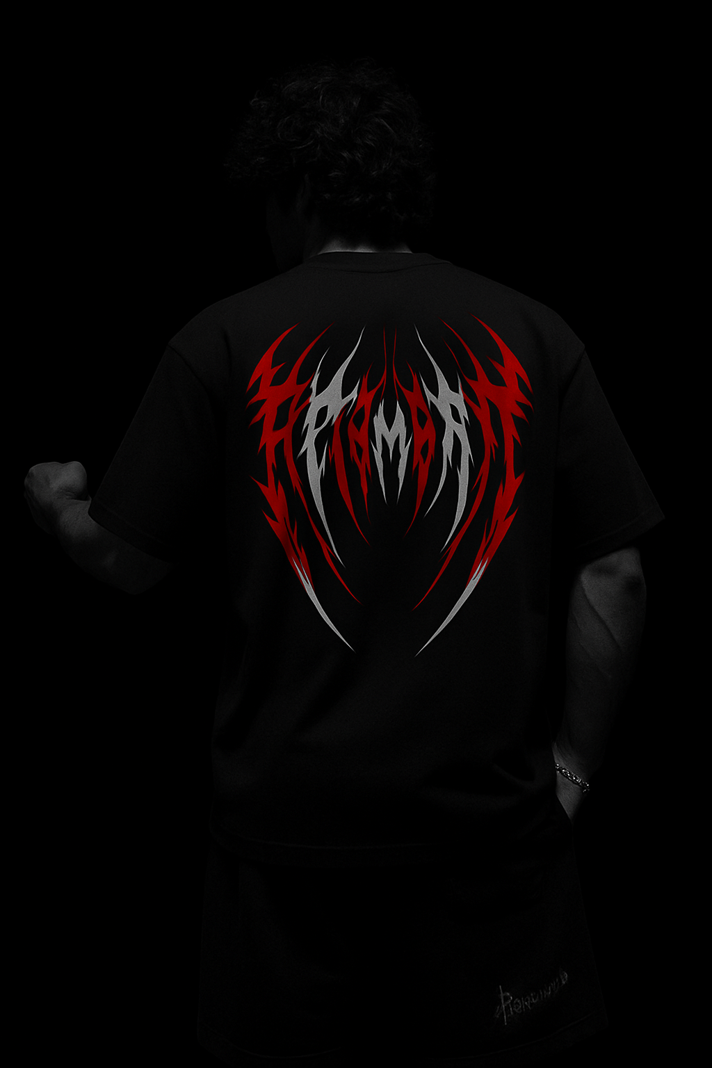 Void Flame Oversized T-Shirt